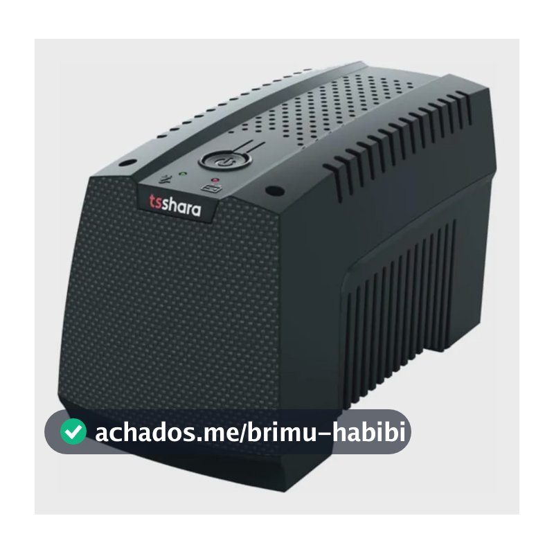 Nobreak Ts Shara Mini 700va Bi/115v 4+2t - 4575 Preto