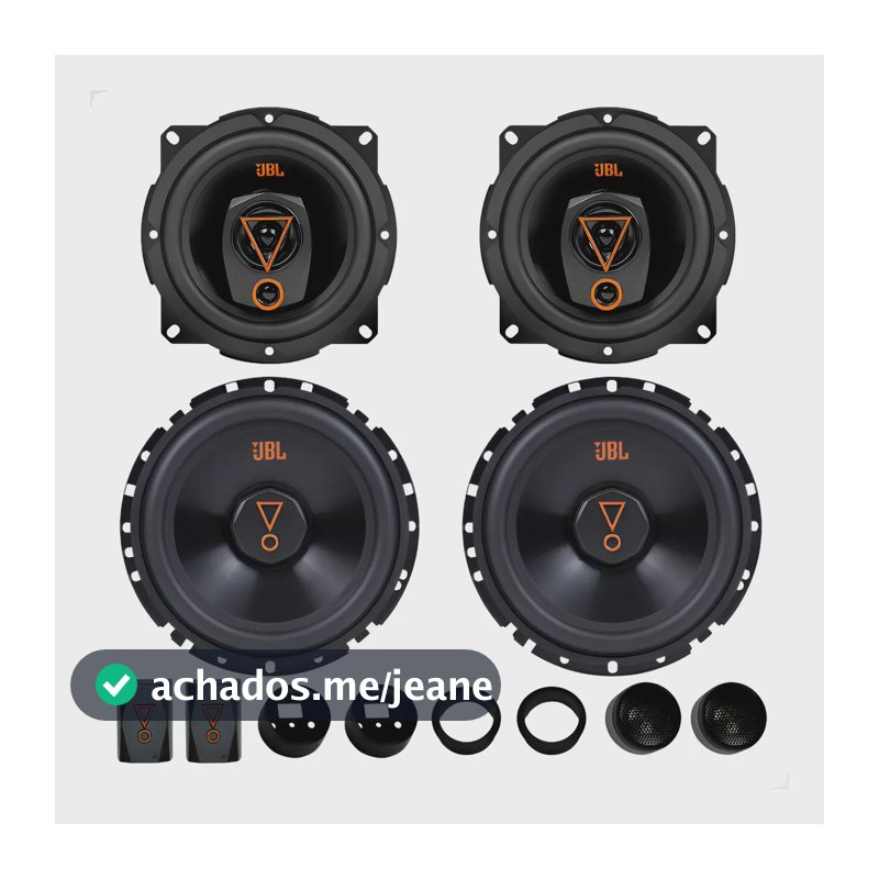 Kit 2 Vias 62vms80 + Alto Falante 5trms80 5 Polegada 80w Jbl