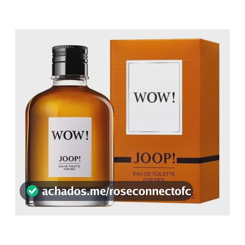 Perfume Wow Joop Eau De Toilette For Men 100ml
