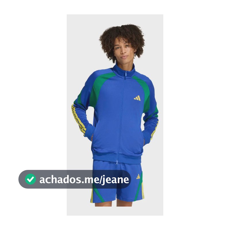 Jaqueta Masculina House Of Tiro Nations Pack adidas Boblue/bgreen/byello Gg Lisa
