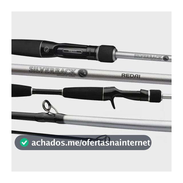 Vara Para Carretilha Silverback 5'8 1,74mts 6-12lbs Sbs1258 1 Parte - Redai