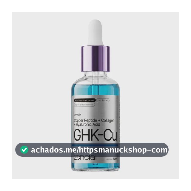 Sérum Ghk-cu + Colágeno Bioestimulação Facial Zencial 30ml Todo Tipo De Pele Dia/noite