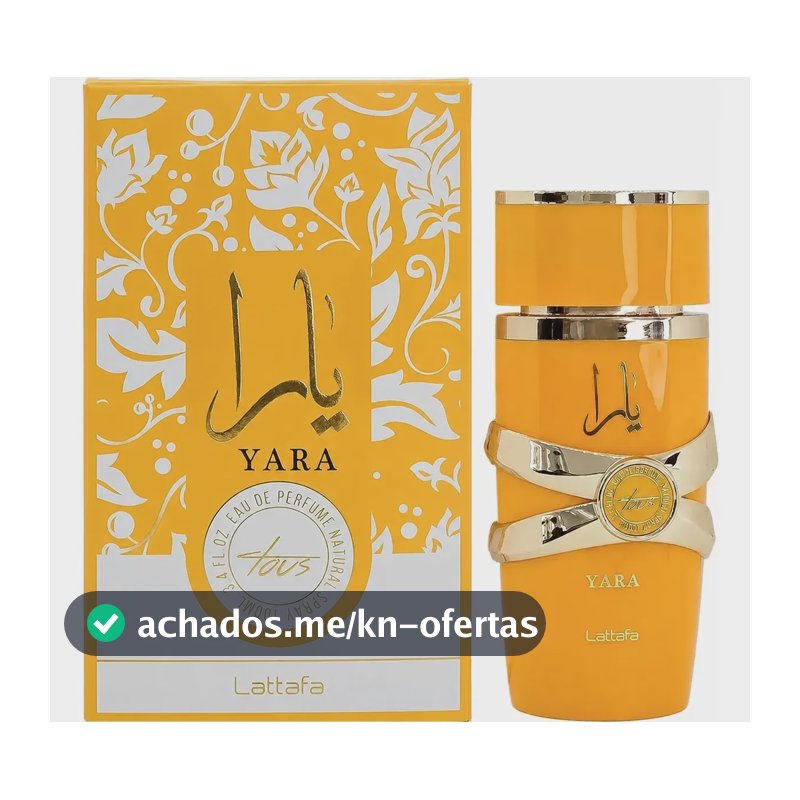 Perfume Feminino Original Yara Tous 100ml - Lattafa
