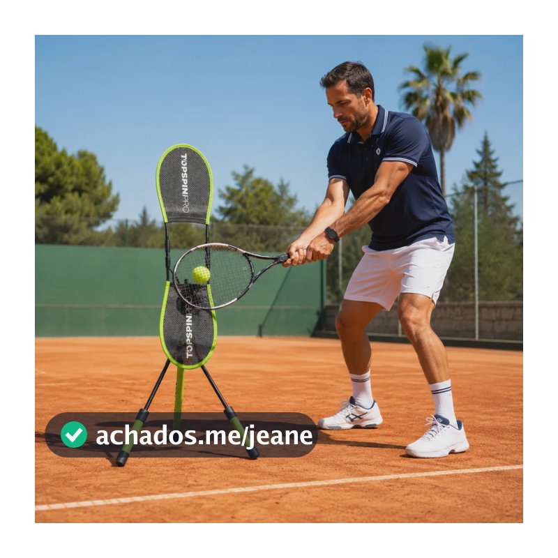 Treinador Tênis Topspin Pro Forehand Backhand Spin Original