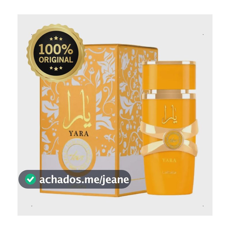 Perfume Lattafa Yara Tous Feminino 100 Ml Original Com Garantia E Nota Fiscal Tendência Árabe Maravilhoso