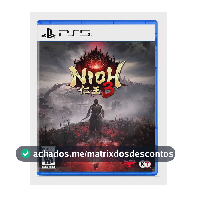 Nioh 3 Ps5 Midia Fisica