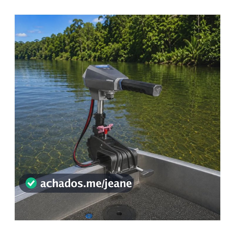 Motor Elétrico Marine Sports Phantom 34lb Não Digital Água Doce 36"