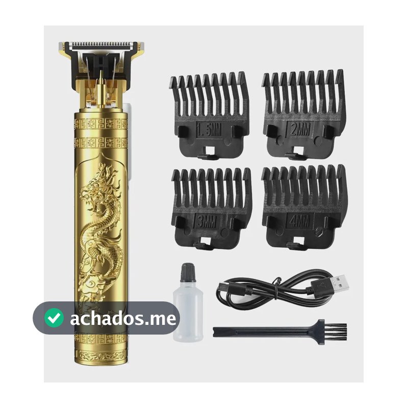 Máquina De Cortar Cabelo Máquina Barbear Barbeador Eletrico