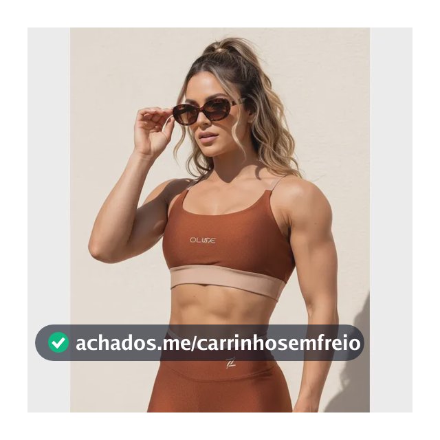 Conjunto Fitness Academia Calça  Top Zero Transparência Caramelo/areia Liso G