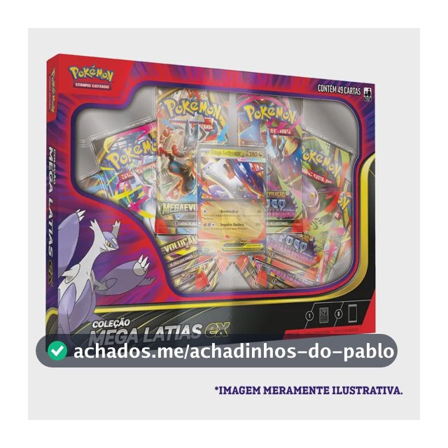 Copag Box Pokémon Mega Latias EX