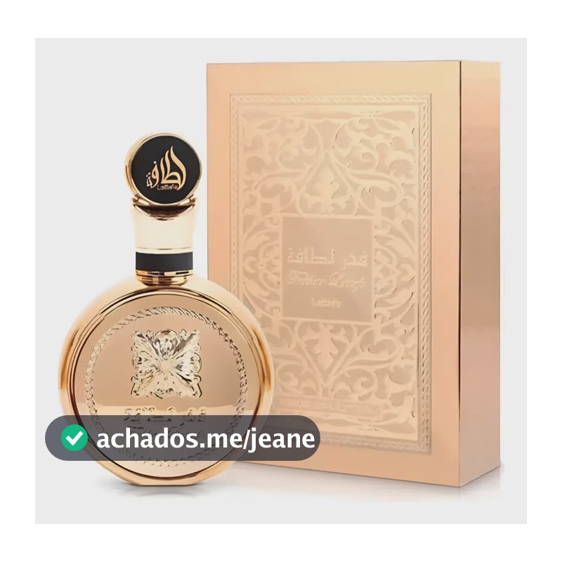 Perfume Árabe Compartilhável Fakhar Gold Lattafa Ea