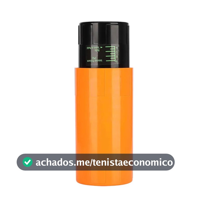 Protetor Da Bola Do Tênis Pressurizador Tennis Padel Bolinha Cor Laranja