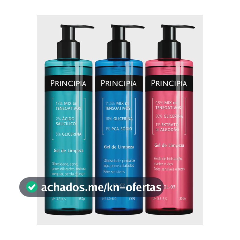 Principia Kit Trio Limpeza Facial Personalizada