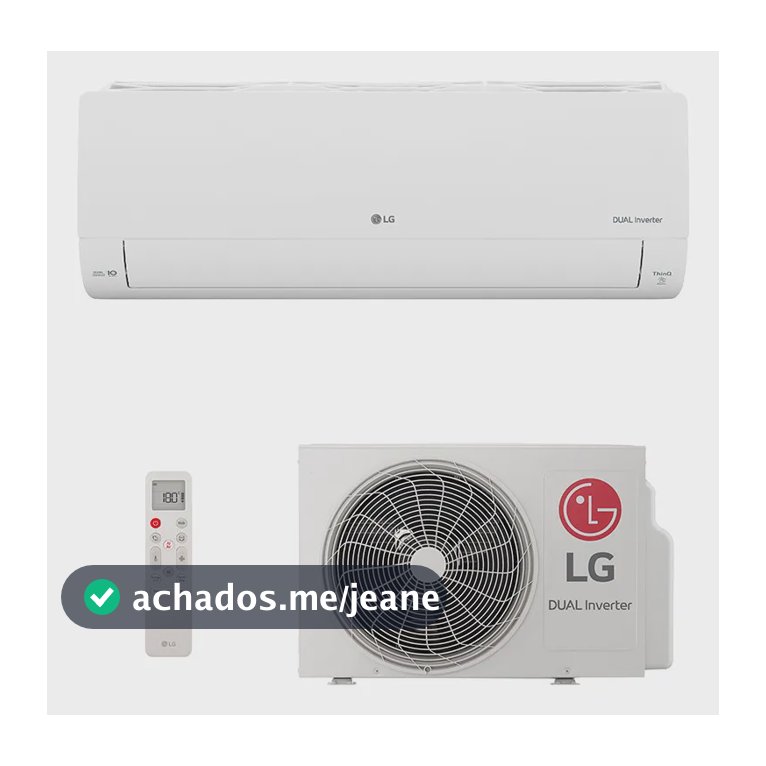 Ar-condicionado Hw LG Dual Inverter +ai Voice 12.000 Fr 127v Branco 127v