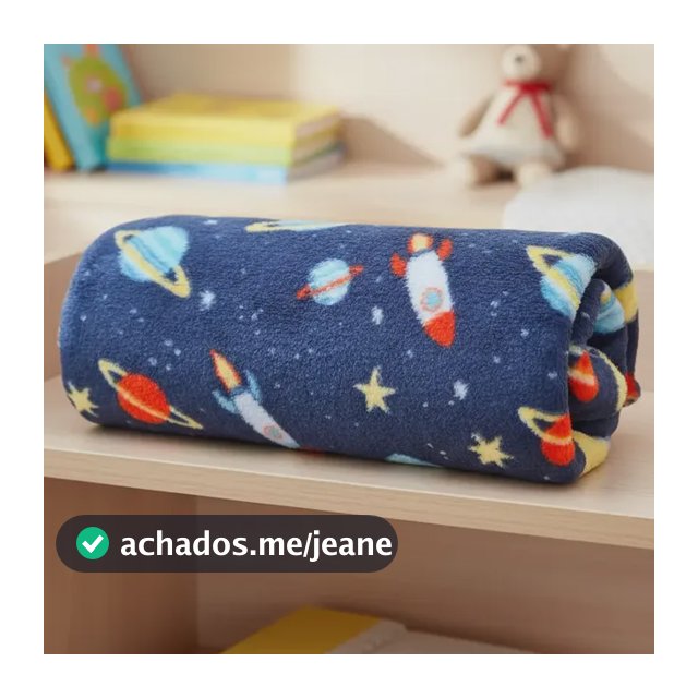 Manta Bebê Fleece Quentinha Super Macia Antialérgica