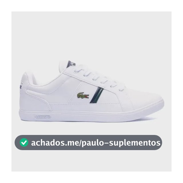 Tênis Lacoste Europa Original Em Promoção