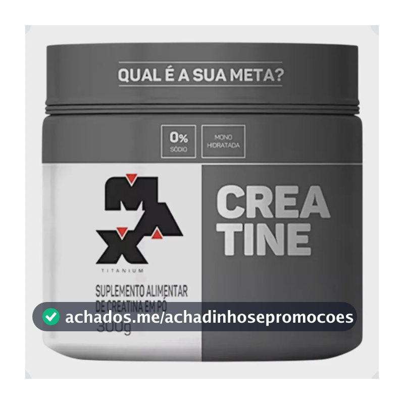 Creatina Monohidratada Pura 300g TeOliver Suplemento Alimentar Sem Sabor