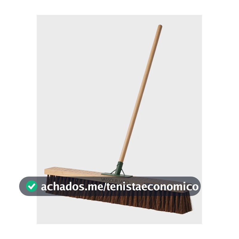 Vassoura Para Quadra De Tênis Saibro 1,70m S/ Cabo