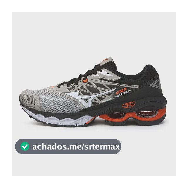 Tênis Mizuno Wave Creation 20 Original Academia Treino