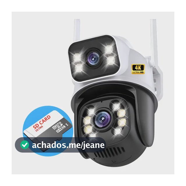 Kit Câmera Lente Dupla Externa + Cartão De Memória Sd 64gb A28 Inteligente
