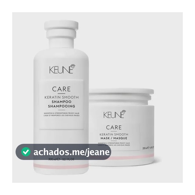 Kit Keune Care Keratin Smooth Shampoo Mask