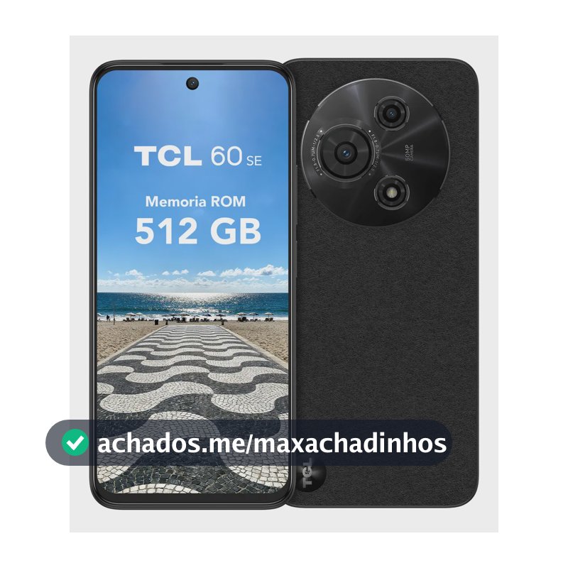 Smartphone Tcl 512gb 50mp 18gb Ram 6.7" Hd+ Ips Octa-Core 5.200mah Tcl 60 Se