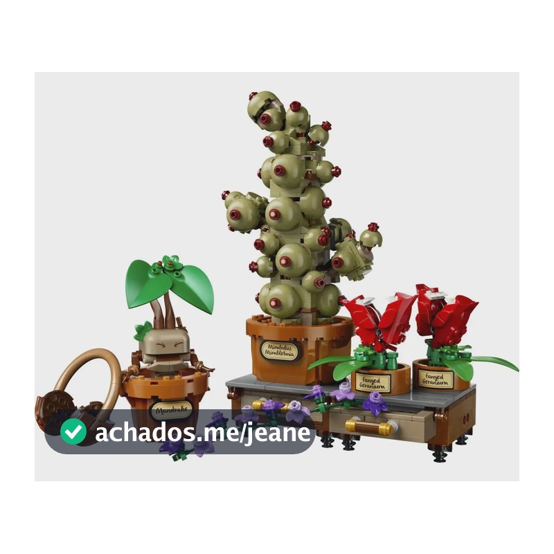 Lego Harry Potter Tom Hogwarts: plantas herbológicas 76474