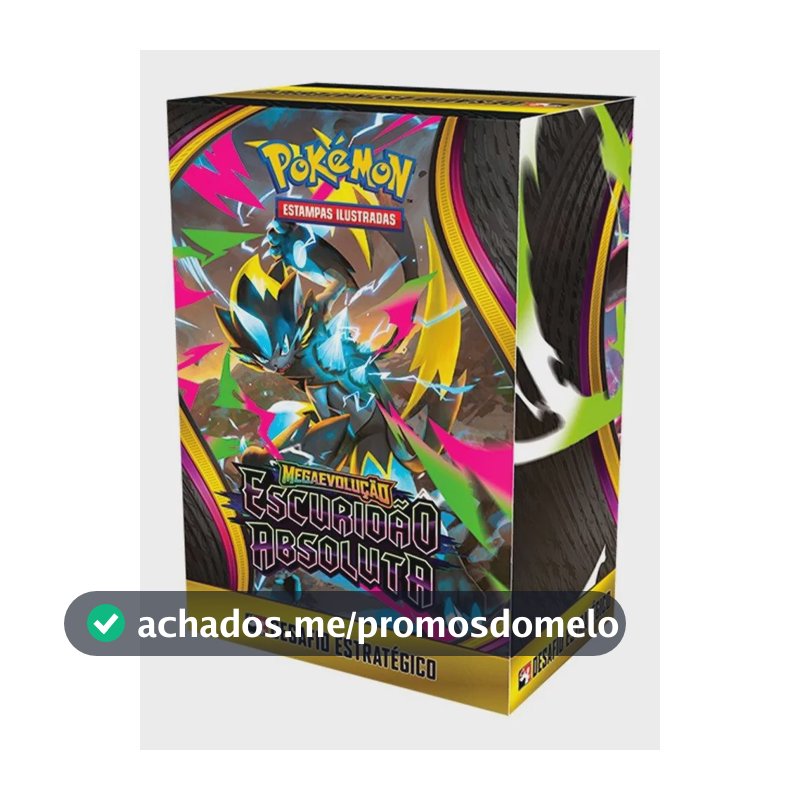 Cartas Pokémon Copag Me05 Desafio Estratégico