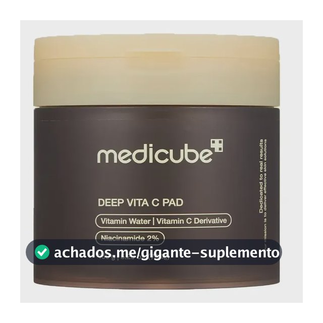 Medicube Deep Vita C Pad Niacinamide Vitamin Water Todo Tipo De Pele Rugas Firmeza