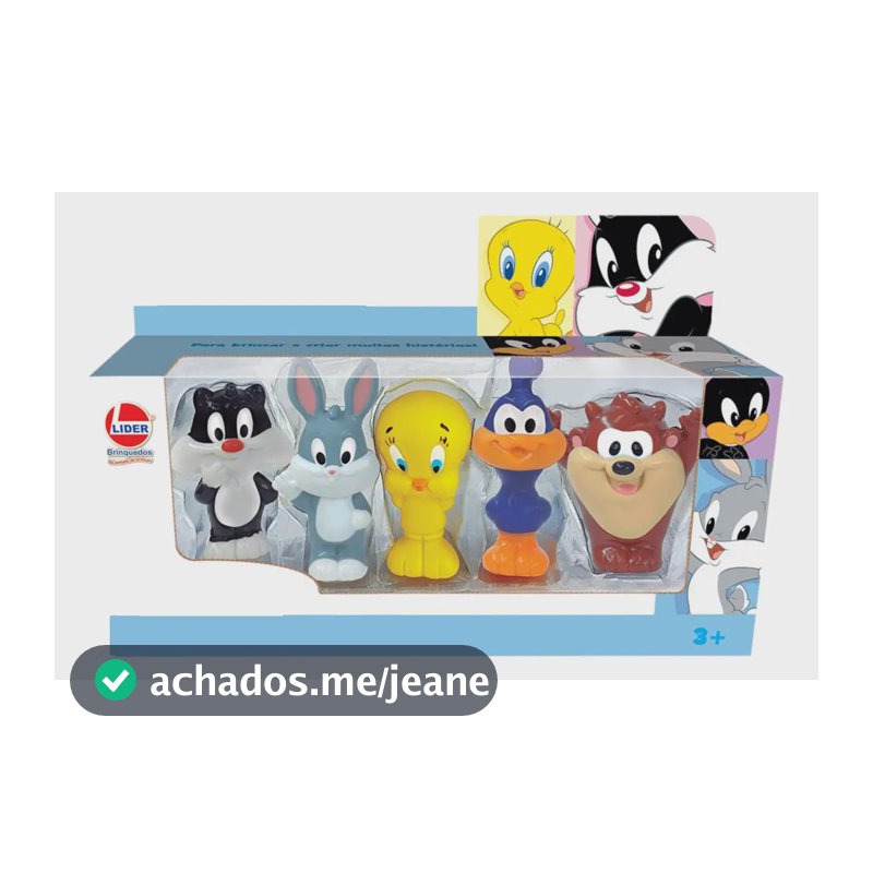 Kit Dedoches Looney Tunes Com 5 Figuras 3053