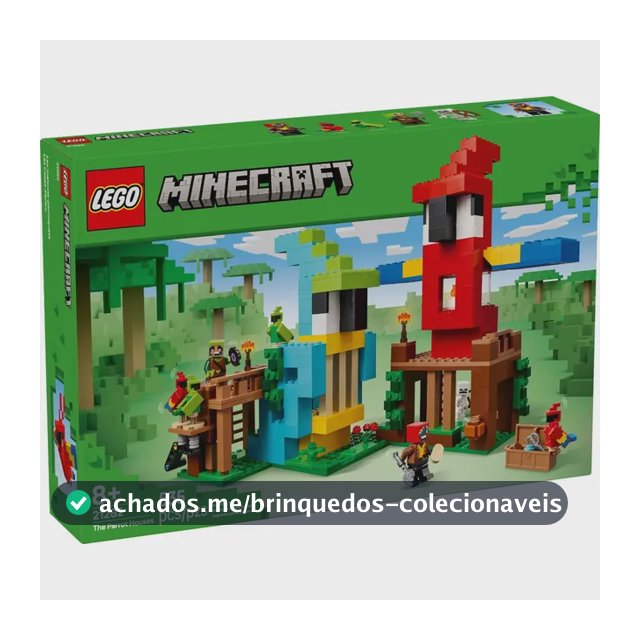 Lego® Minecraft® As Casas Dos Papagaios  21282