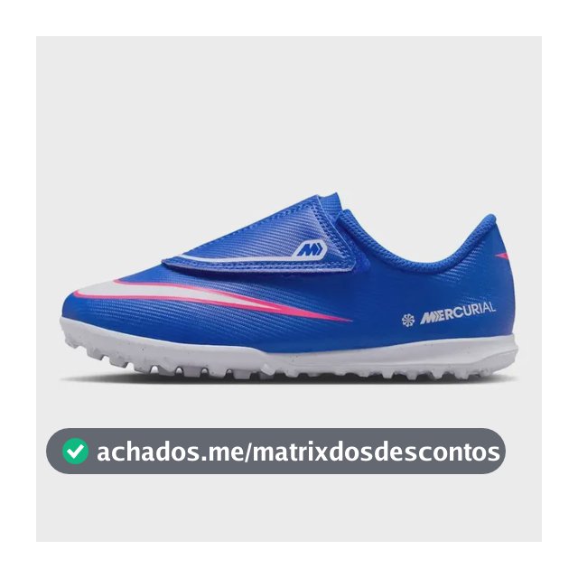 Chuteira Society Nike Mercurial Vapor 16 Club Infantil