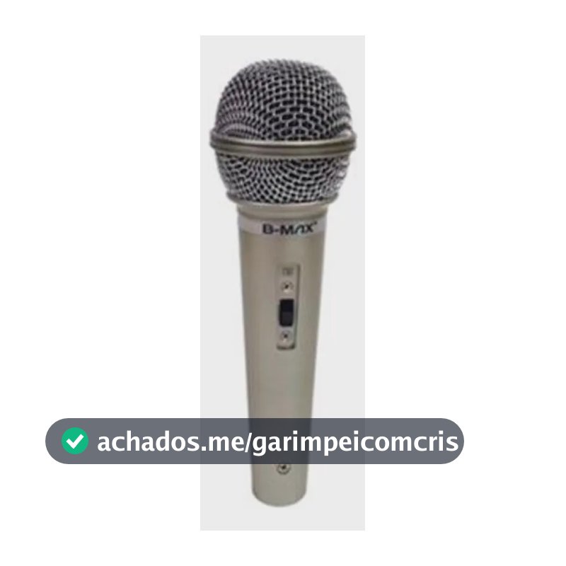 Microfone Com Fio B-max Bm-245