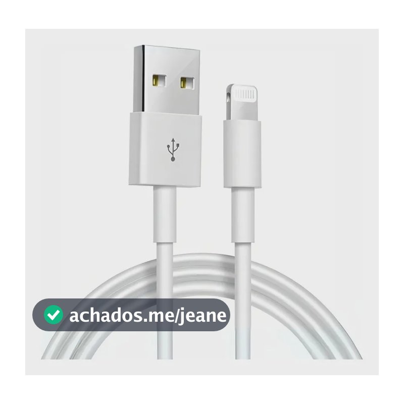 Cabo Carregador Turbo Usb 2 Metros Compatível Com iPhone 6 7 8 X Xr Xs 11 12 13 14 Pro Max iPad E iPod Ultra Resistente Design Clássico Carregamento Rápido Sincronização De Dados Eletric Teck