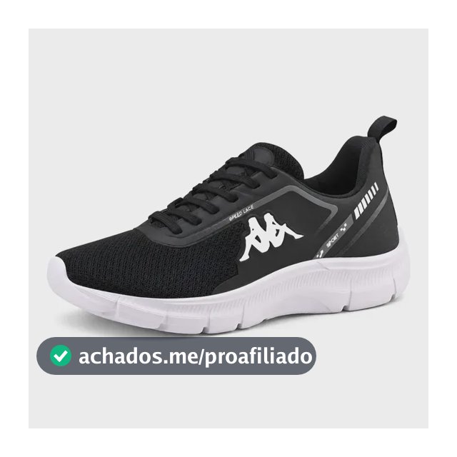 Tênis Kappa Run 200 Original Caminhada Academia