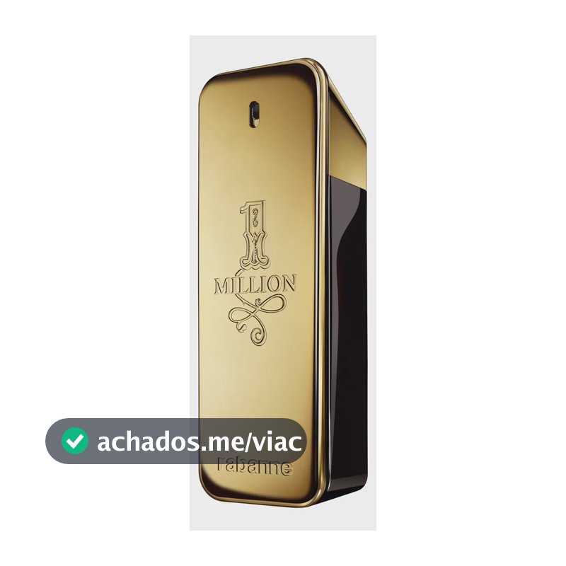 Perfume Rabanne 1 Million Eau de Toilette 200 ml masculino