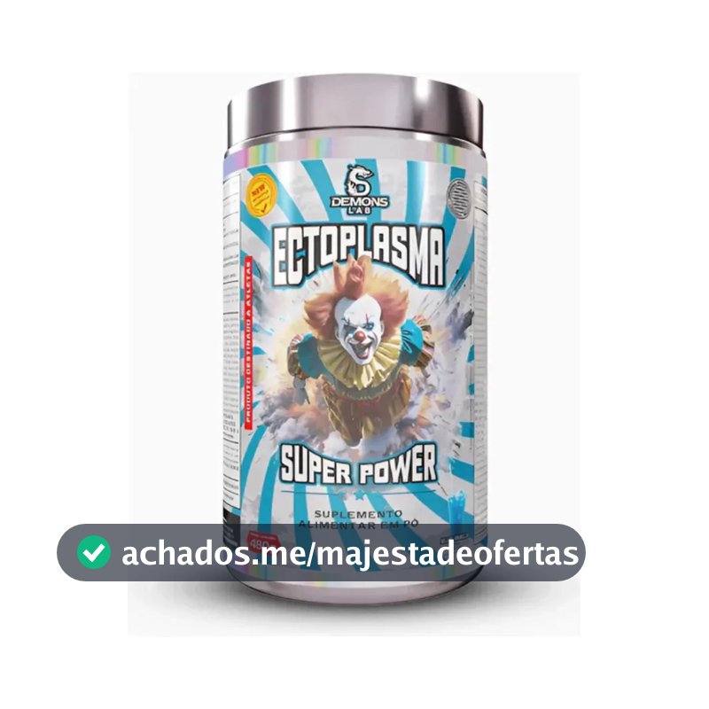 Suplemento em pó Demons Lab Pré treino sabor Blue Vanilla