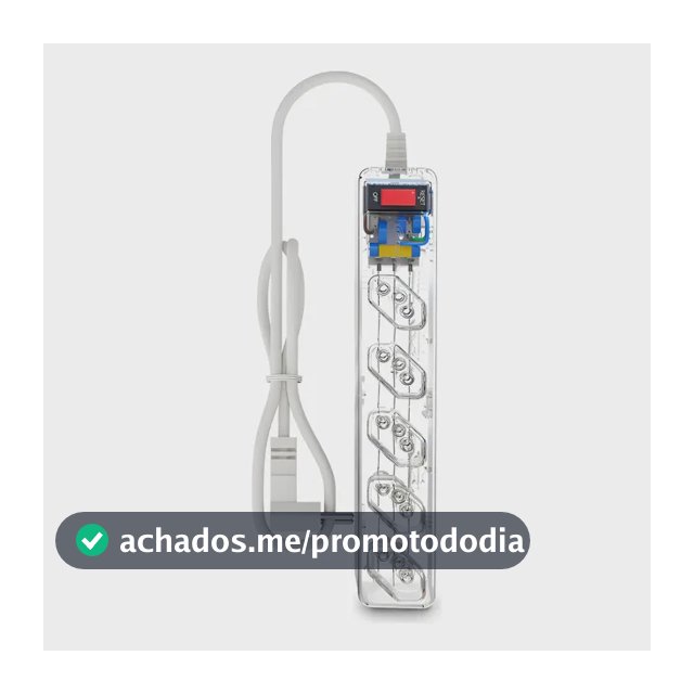 Clamper Proteção contra raios e surtos Filtro de linha - Transparente 5 - 1 m