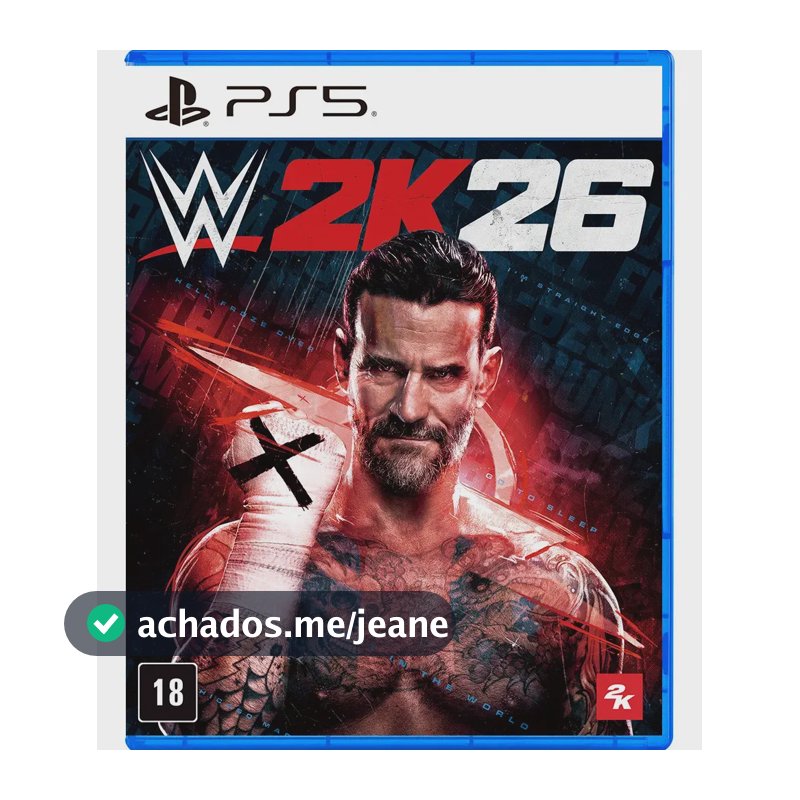 Jogo de Luta para PS5 WWE 2K26 Edição Standard 2K
