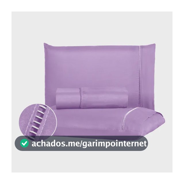 Jogo De Lençol Queen 3 Peças 400 Fios C/ Elástico Hotel