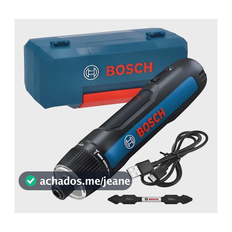 Parafusadeira Bosch Go 3 Geração 2,0ah De 3,6v Azul Bivolt