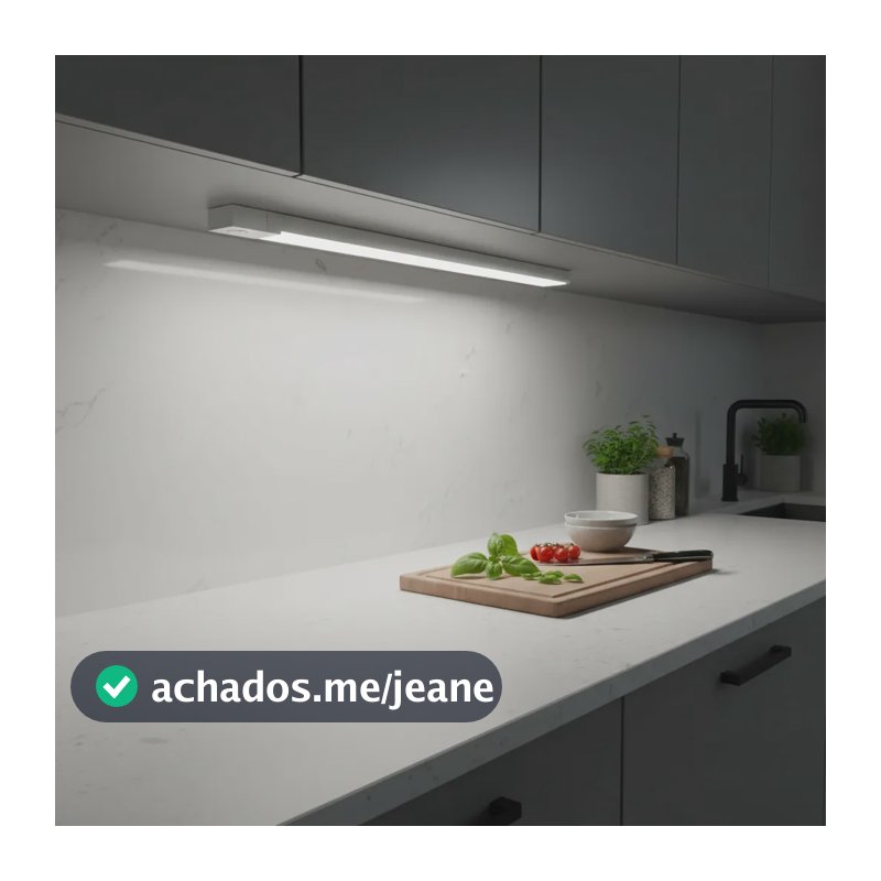 Luminárias Led Sensor Presença Recarregável 50cm Branco 3.7v