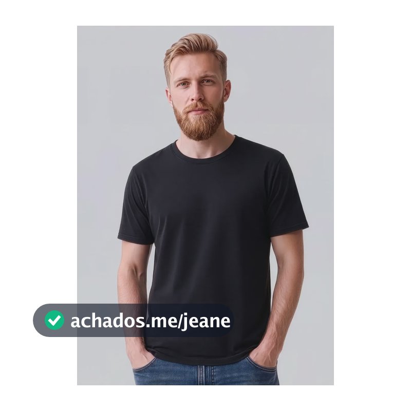 Camiseta Algodão Pima Masculina Premium Clother Original Preto Liso G