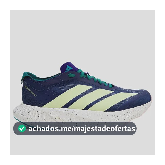 Tênis Masculino Adizero Drive Rc adidas Azul Liso 41 Br