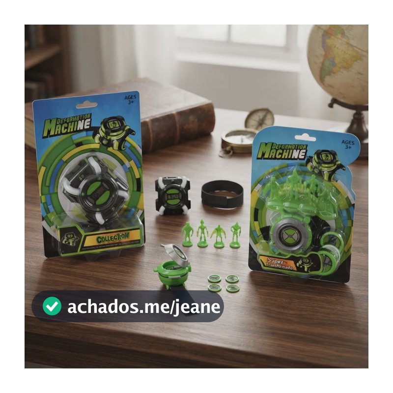2 Relógios Ben 10 Ominitrix / Lançador Disco / Luz E Som