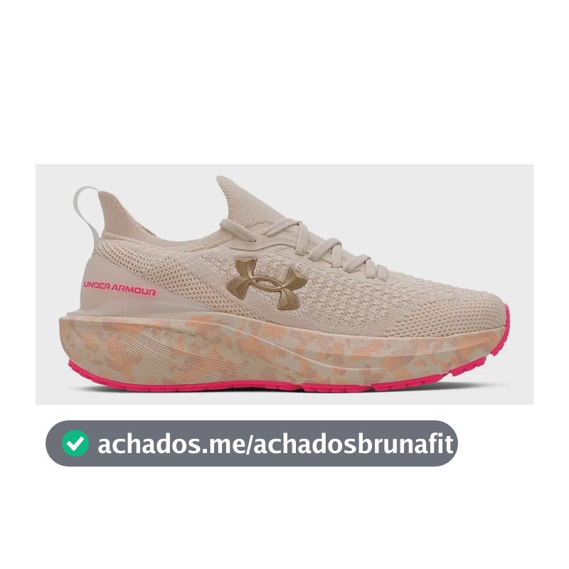 Tênis De Corrida Unissex Quicker 2 Under Armour Salmão 37 Br