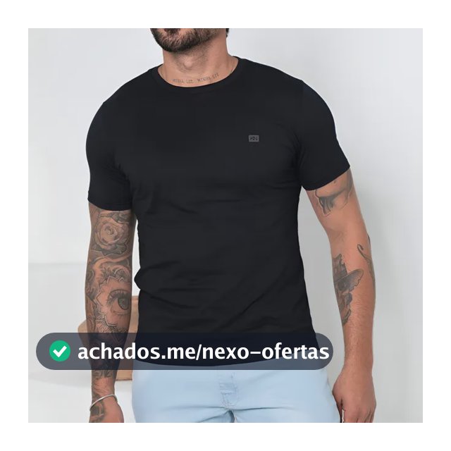 Camiseta Básica Masculina Slim Koenig 100% Algodão Atacado