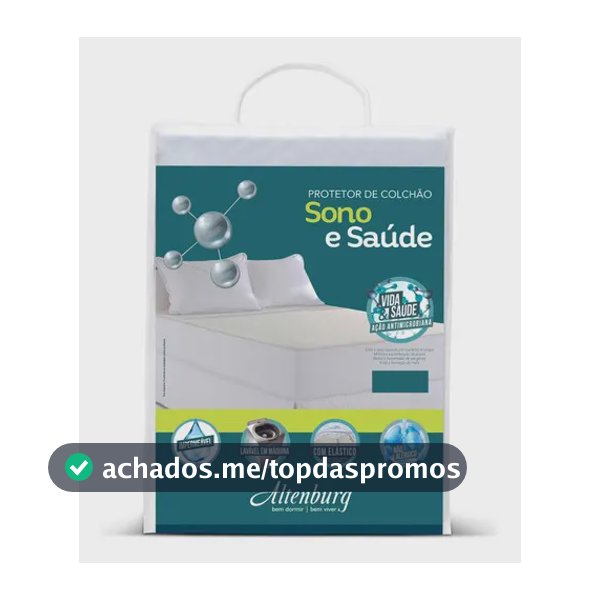 Protetor de Colchão Altenburg Antialérgico Sono & Saúde Impermeável