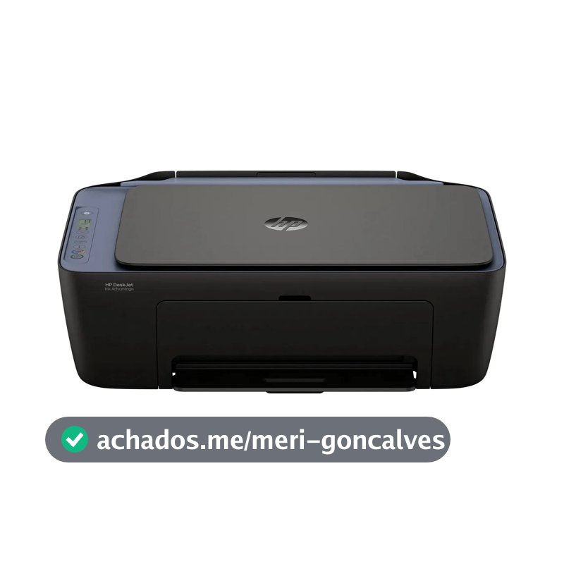 Impressora Multifuncional HP DeskJet Ink Advantage 2975 Colorida 1 USB 2.0 de alta velocidade Wi-Fi de banda dupla - 100 a 240 VCA - AJ4Y4A#AK4