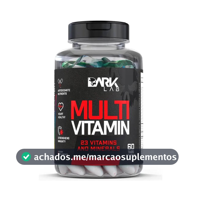 Multivitaminico 60 Tab - Dark Lab (1 tablet por dia)